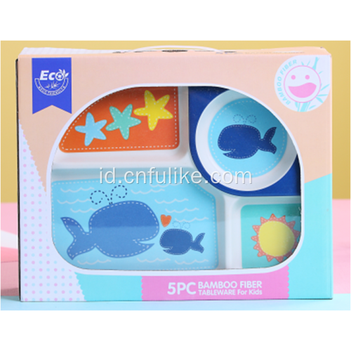 Peralatan Makan Baby Bamboo Set